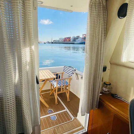 Botel Romantic Boat On The Tagus River